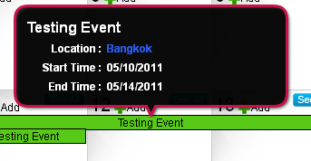 Websites:  Event Calander